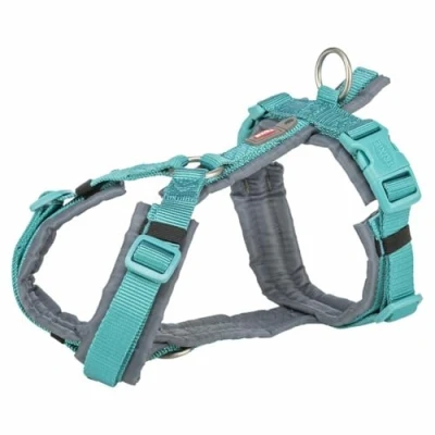 Abbildung von TRIXIE Geschirr fÜr Hunde Premium Trekking Aqua blau/Graphit grau