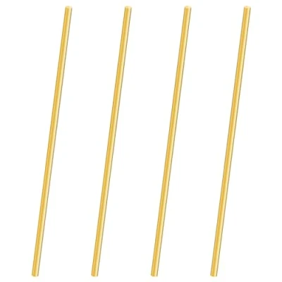Abbildung von LAVMHAB Messingstab 3mm x 200mm, Massive Runde Messingstangen für DIY Handwerk (4 Stück)