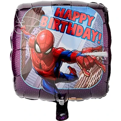 Abbildung von Helium Ballon Spiderman Alles Gute zum Geburtstag pro Einheit