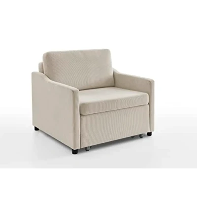Abbildung von ATLANTIC home collection XXL Sessel &quot;Anella&quot;, mit Cord Bezug, Schlaffunktion, frei im Raum stellbar