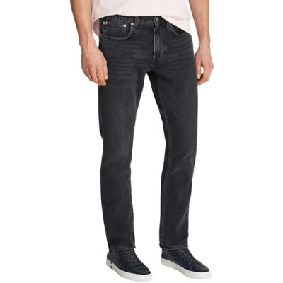 Abbildung von Tommy Hilfiger Straight Denton Jeans Leg, Herren, Größe: 29x32, Clark black