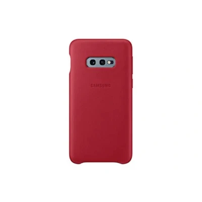 Abbildung von Leather Cover für Galaxy S10e Rot