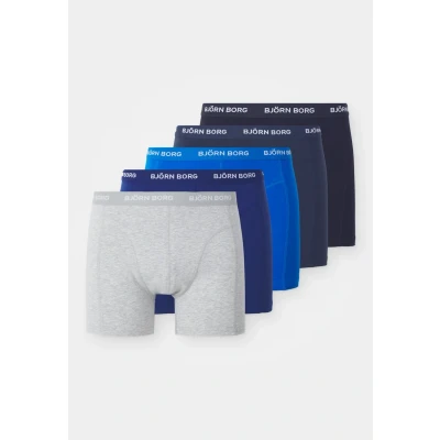 Abbildung von Björn Borg 10P Essential Shorts Solids Schwarz Baumwolle X Small Herren
