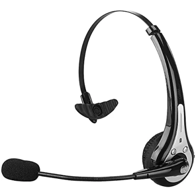 Abbildung von Callstel Handy Headset: Profi Mono Headset mit Bluetooth, Geräuschunterdrückung, 10 Std. Akku (Headset Mikrofon, Mikro, Freisprecheinrichtung)
