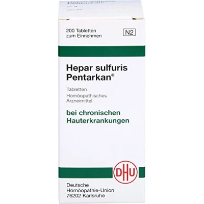 Abbildung von Hepar Sulfuris Pentarkan Tabletten 200 St