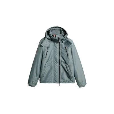 Abbildung von Superdry Hooded Mountain Winterjacke, Herren, Größe: XXL, Stormy weather blue