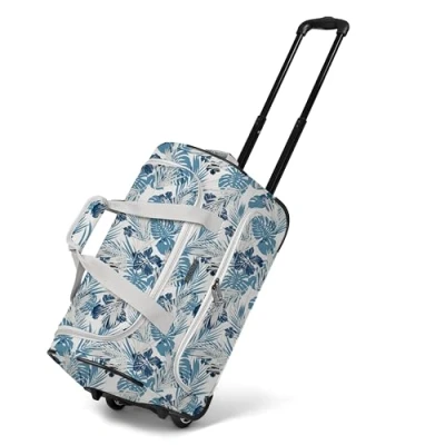 Abbildung von REDOLZ Trolley Reisetasche S mit Rollen 51 cm 39 Liter für Männer &amp; Frauen (Duffle Essentials)