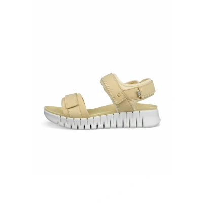Abbildung von ECCO Trekkingsandale, Damen, Größe: 42, Straw Schuhe