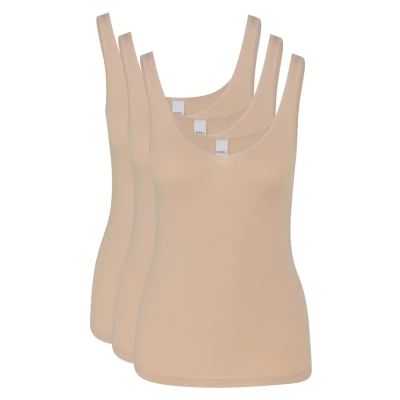 Abbildung von Speidel 3ER PACK Softfeeling Unterhemd/shirt, Damen, Größe: 48, Skin