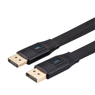 Abbildung von VALUE Flaches DisplayPort Kabel, v1.4, DP ST ST, schwarz, 1 m