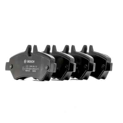 Abbildung von BOSCH 0 986 495 100 Bremsbelagsatz Low Metallic mit Anti Quietsch Blech, Montageanleitung MERCEDES BENZ: Sprinter 3.5 T Kastenwagen