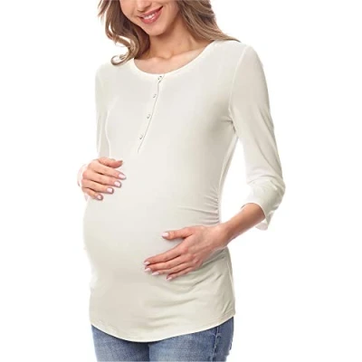 Abbildung von Be Mammy T Shirt Damen Umstands Bluse mit Stillfunktion BE20 224 (1 tlg)