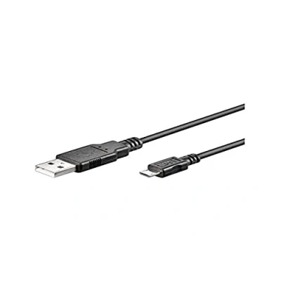 Abbildung von goobay 93918 Hi Speed Kabel, USB 2.0, schwarz, 1 m Länge