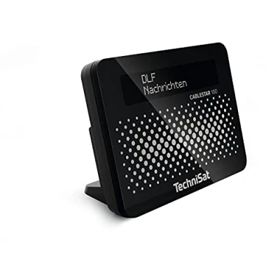 Abbildung von TechniSat CABLESTAR 100 DVB C Radio Tuner, Kabelradio, für digitales Kabelfernsehen von Vodafone, Unitymedia usw. (zur Aufrüstung einer vorhandenen Musik Anlage) schwarz