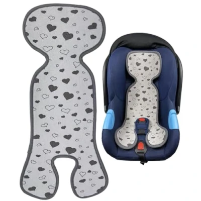 Abbildung von HECKBO Kinder Sitzauflage Baby für Kinderwagen, Babyschale, Buggy und Autositz