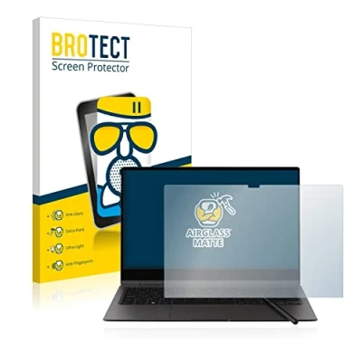 Abbildung von BROTECT Entspiegelungs Schutzglas für Samsung Galaxy Book2 Pro 360 13.3&quot; Schutz Folie Panzerfolie Glas Matt [Extrem Kratzfest 9H, Anti Reflex]