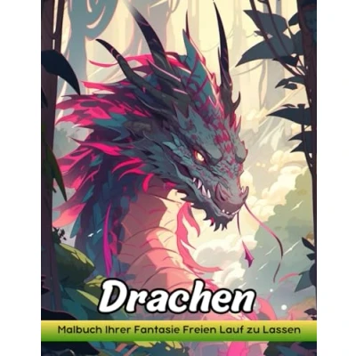 Abbildung von Drachen: Malbuch Für Erwachsene Mit Drachen Zum Stressabbau Und Zur Entspannung