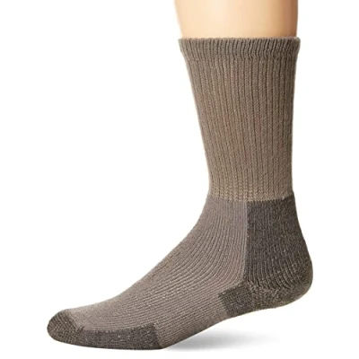 Abbildung von Thorlos Herren Kx Max Cushion Wandersocken, Zinnfarben, Large