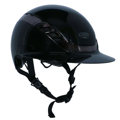 Abbildung von Pikeur X Abus Reithelm AirLuxe CHROME L.V. Shiny Black L (58 61) Agradi.deVerkauft von Agradi