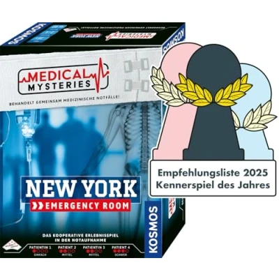 Abbildung von Medical Mysteries New York Emergency Room, Gesellschaftsspiel