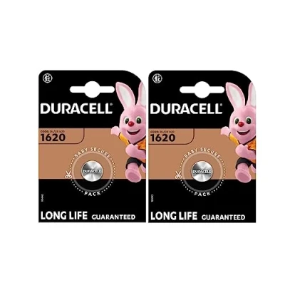 Abbildung von 2 x Duracell 1620 (2 Blister mit 1 Batterie), Batterien (CR1620)