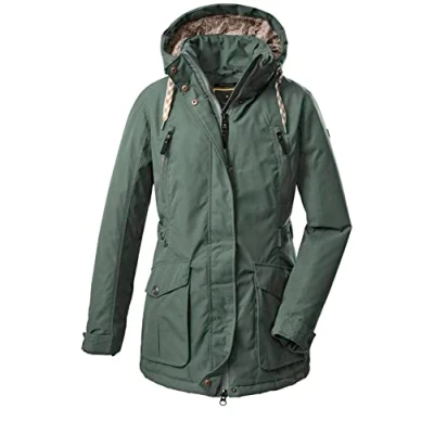 Abbildung von G.I.G.A. DX (GIGEQ Damen Casual Funktionsjacke mit abzippbarer Kapuze GW 62 WMN JCKT, dunkelmint, 40, 38725 000