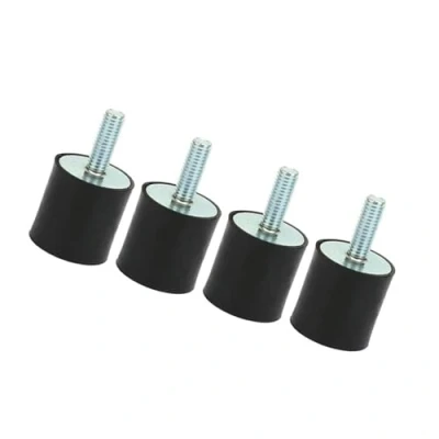 Abbildung von 4 Stück M8 Gummilager Stoßdämpfer Silentblock Auto Boot Spulen(VD30*30 M8*23)