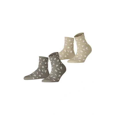 Abbildung von Esprit TWIG 2PACK Socken sortiment, Damen, Größe: 39 42, Sortiment