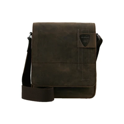 Abbildung von Strellson Richmond Shoulderbag Umhängetasche, Herren, Größe: One Size, Dark brown