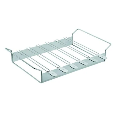 Abbildung von RÖSLE Grillspieß &quot;25072&quot;, (6 St.), Halter mit Grillspießen, für z.B. Schaschlik, Gemüse, aus Edelstahl