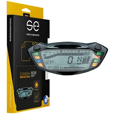 Abbildung von Smart Engineered Cockpit Schutzfolie entspiegelnd für Suzuki GSX S/SV