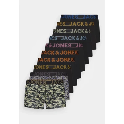 Abbildung von Jack &amp; Jones Jacdanny Trunks 10 PACK Panties, Herren, Größe: Large, Black