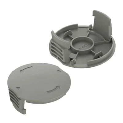 Abbildung von CHIHOLEN 2 Stück Rasentrimmer Spulenabdeckung Kompatibel Mit Bosch F016F05320,Ersatz Trimmerkappe für Art 23 SL/26 SL,EasyGrassCut 23/26/18/18 230/18 260/18 26(2 Kappe)