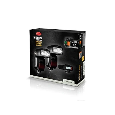 Abbildung von Hähnel Modus 600RT MK II Pro Kit für Nikon Drahtlose Konnektivität TTL, Manuell &amp; Multi Modi Schnellverschluss Blitzschuh Eingebauter 2.4GHz Funkempfänger sender