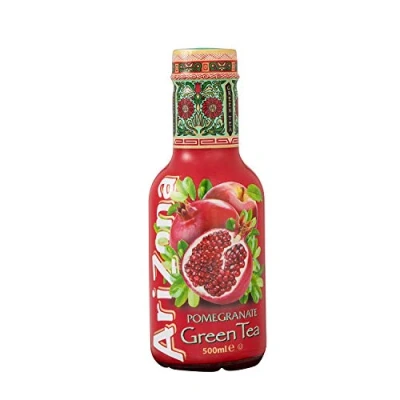 Abbildung von AriZona Pomegranate Green Tea, Eistee, PET 0.5L