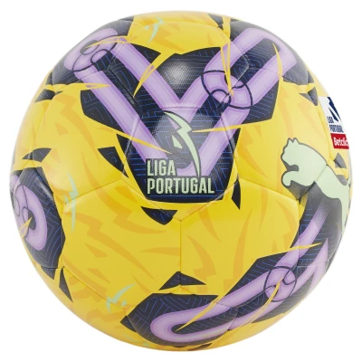 Abbildung von Puma Orbita LIGA Portugal Fußball, Größe: 5, Pele yellow multi colour