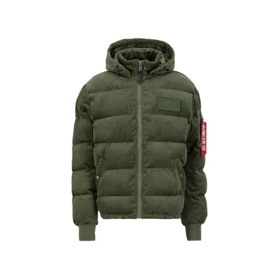 Abbildung von Alpha Industries Winterjacke, Herren, Größe: Large, Sage green