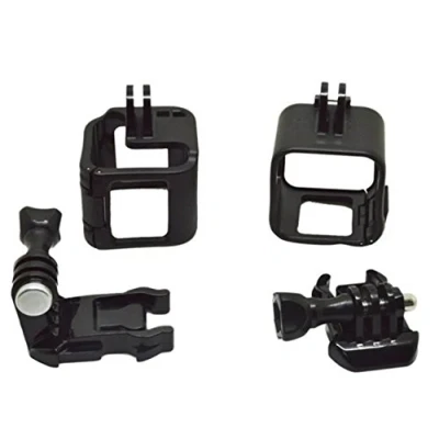 Abbildung von Goliton® Standard Rahmen aus Kunststoff zur seitlichen Montage für GoPro Hero 4 Session/GoPro 5 Session
