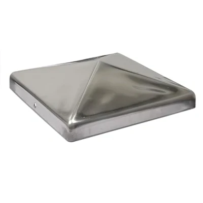 Abbildung von Pfostenkappe Edelstahl 14,5 x cm Pro Stück