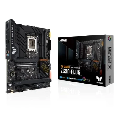 Abbildung von ASUS TUF Gaming Z690 PLUS Mainboard Sockel Intel LGA 1700 (Intel Z690, ATX, PCIe 5.0, DDR4, 4X M.2, SATA 6Gbit/s, Thunderbolt 4, Aura Sync)