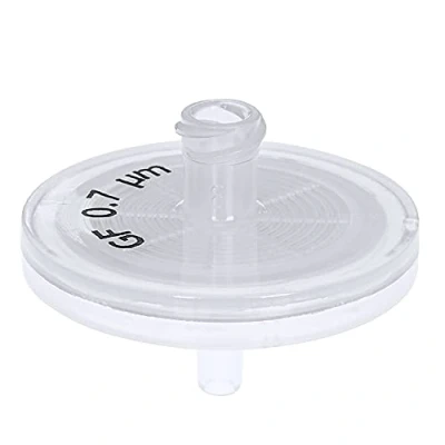 Abbildung von GVS Filter Technology, Spritzenfilter, ABLUO, 33mm, Glasfaser Membran, 0.70µm, PP Gehäuse, 10/pk