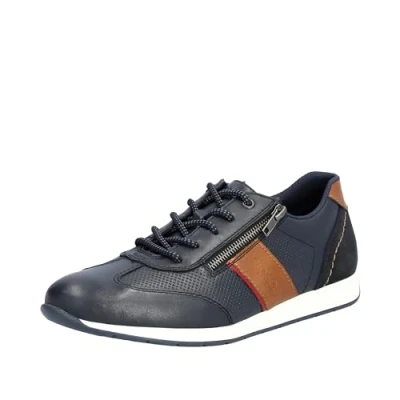 Abbildung von Rieker Sneaker, mit Reißverschluss, Freizeitschuh, Halbschuh, Schnürschuh