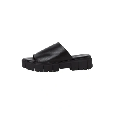 Abbildung von Tamaris Pantolette flach, Damen, Größe: 41, Black uni Schuhe