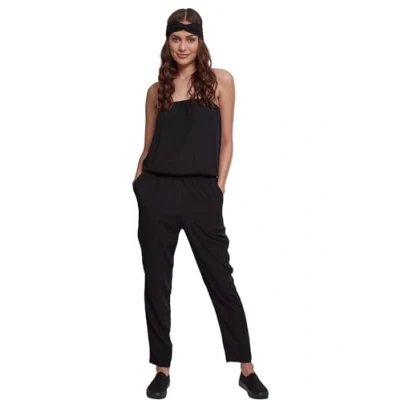 Abbildung von Urban Classics Bandeau Jumpsuit, Damen, Größe: XS, Black