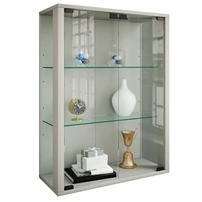 Abbildung von VCM Hängevitrine Wandvitrine Glasvitrine Glas Udina (1 St)