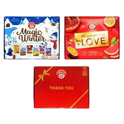 Abbildung von TEEKANNE Mix Fruit Tea Collection &quot;MAGIC WINTER&quot; + &quot;LOVE&quot; &quot;THANK YOU&quot;