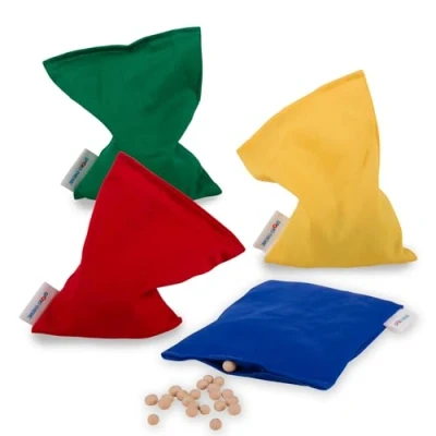 Abbildung von Sport Thieme Bohnensäckchen Set Classic. ca. 20x15 cm. Nicht waschbar mit