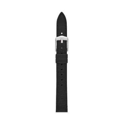 Abbildung von Fossil Uhrenband für Damen 14 mm LiteHide Leder schwarz, S141221