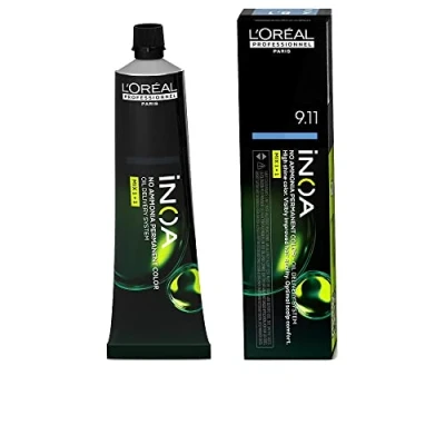 Abbildung von Inoa Color 9.11 sehr helles Tiefaschblond 60 g, Loreal
