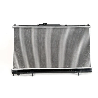 Abbildung von THERMOTEC D75005TT Kühler, Motorkühlung Aluminium, Kunststoff für Fahrzeuge mit/ohne Klimaanlage 375 719 26 Schaltgetriebe Kühlrippen gelötet